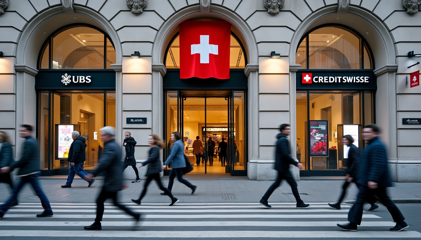 Illustration: Les acteurs incontournables du secteur bancaire en Suisse