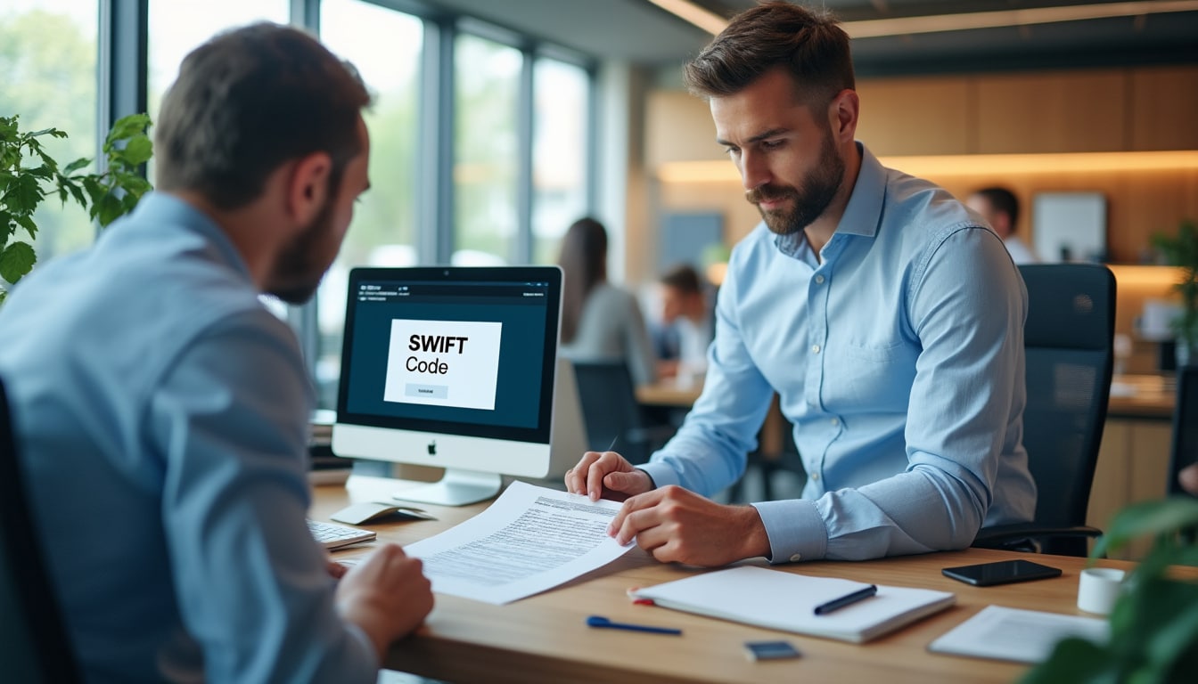Illustration: Comprendre la nature et le rôle du code SWIFT dans le système bancaire