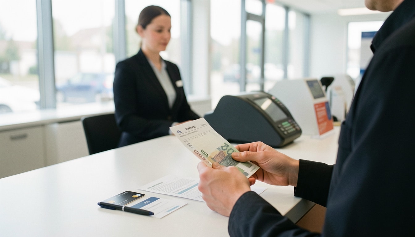Déposer de l’argent liquide sur son compte bancaire